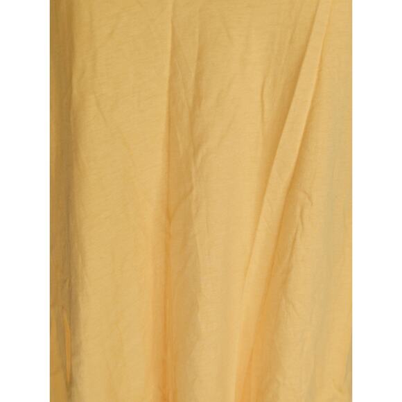 Aritzia The Group Babaton Soft Apricot V Neck Cotton Blend Top Womens Medium NWT - Picture 3 of 7